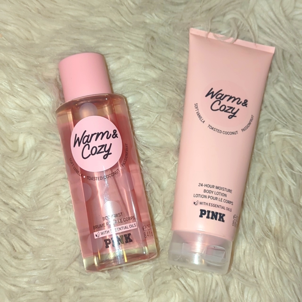 VS Pink warm and cozy bundle